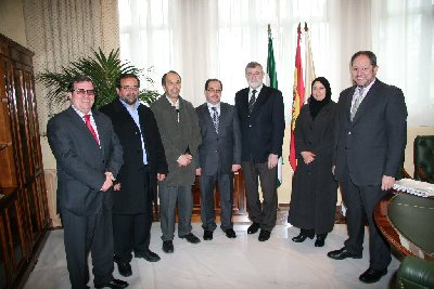 Una delegacin cientfico universitaria marroqu visita el Rectorado dentro de un proyecto conjunto con la UCO sobre los retos del turismo del siglo XXl