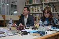 Da del Libro. Elena Medel: 'Leer es para m mucho ms importante que escribir'