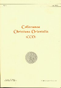 Numero seis de Collectanea Cristiana Orientalia