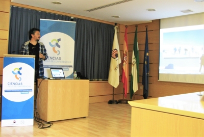 Paco Acedo durante la conferencia