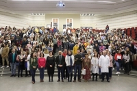 Imagen de la presentación de las jornadas en el Aulario Averroes del Campus de Rabanales.