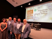 De izquierda a derecha, la decana de la Facultad de Ciencias, Mª Paz Aguilar; el rector de la UCO, Manuel Torralbo; el profesor de Zoología Alberto Redondo y el investigador de la Universidad de Aveiro Carlos Fonseca  De izquierda a derecha, la decana de la Facultad de Ciencias, Mª Paz Aguilar; el rector de la UCO, Manuel Torralbo; el profesor de Zoología Alberto Redondo y el investigador de la Universidad de Aveiro Carlos Fonseca